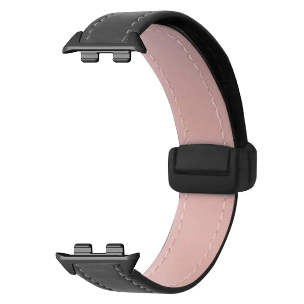 Honor band 9 erstatningsrem med magnetisk sammenleggbar spenne - Svart