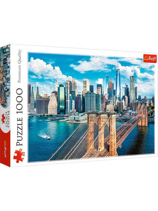 Trefl Puzzle - Brooklyn Bridge New York USA (1000 pieces) Gulv