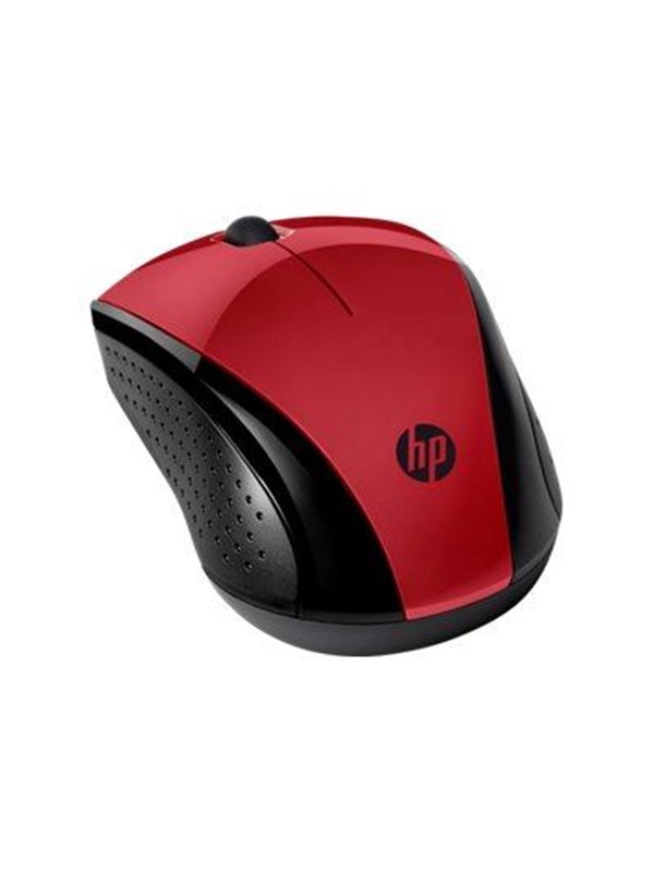 HP 220 - Mus - 3 knapper - Rød