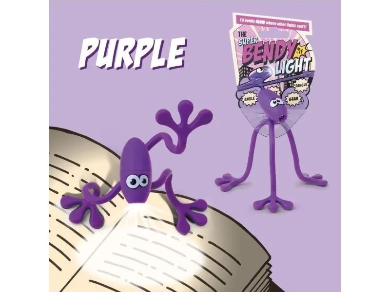 IF Super Bendy Book lampe - lilla