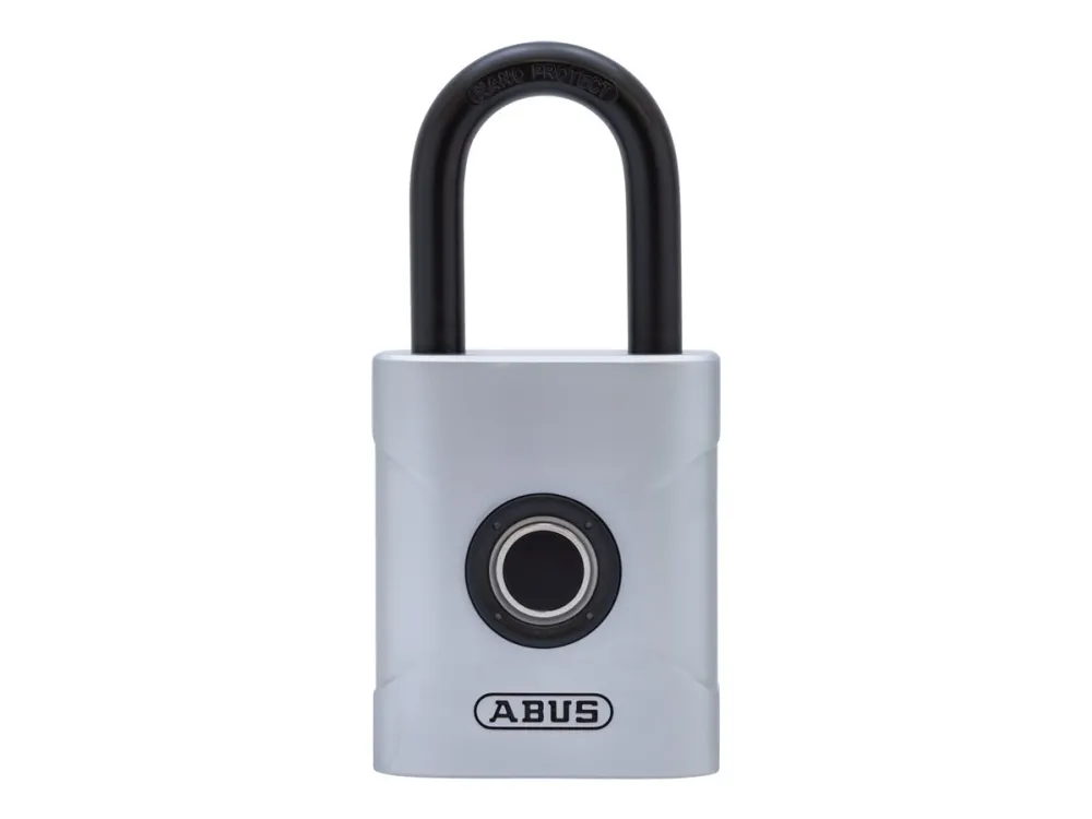 ABUS Touch 57/50 - Hengelås - biometrisk - fingeravtrykkssensor - sølv