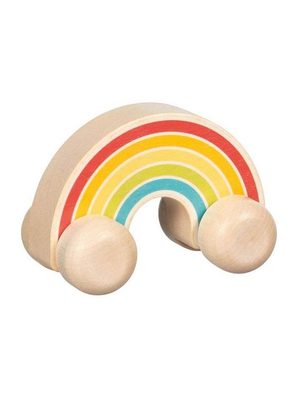 Goki Wooden Vehicle Rainbow