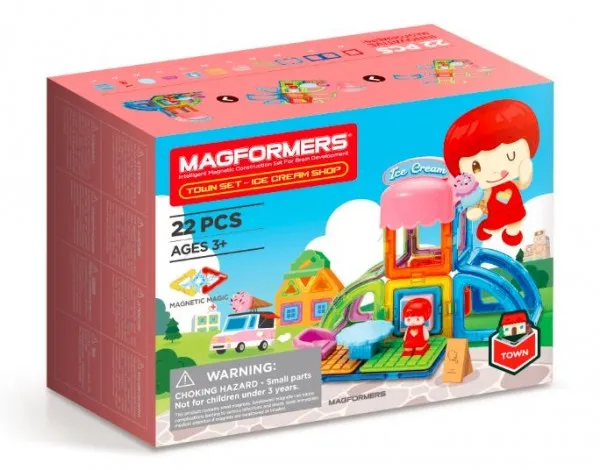 Magformers 717008, Ice cream van, 3 år, Flerfarget, Metall, Plast