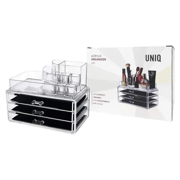 UNIQ Kosmetisk Organizer - 3 skuffer SF-1303