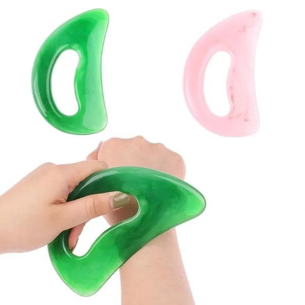 Gua Sha Ansiktsmassasje - Massasjeverktøy - Rosa