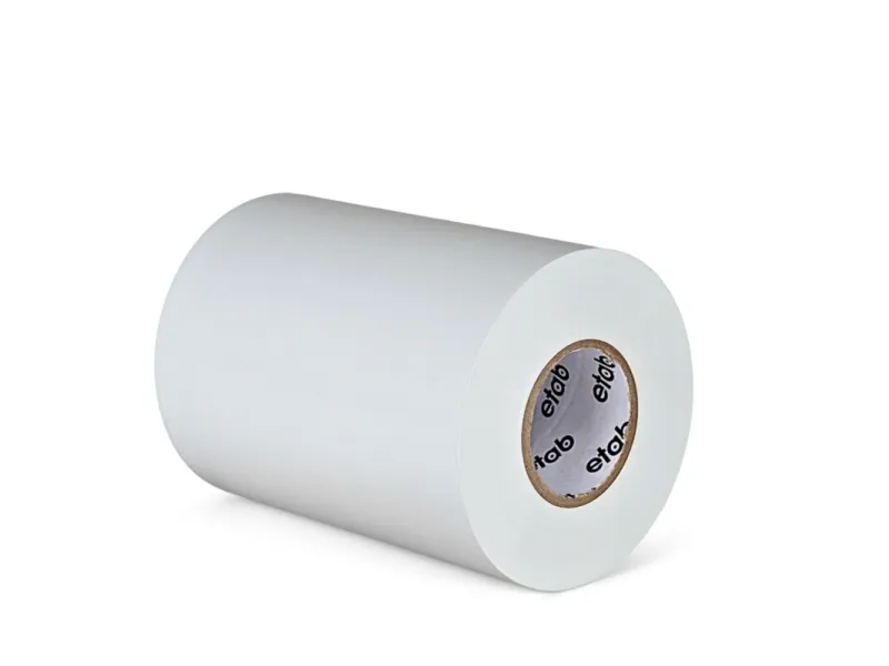 Markeringstape, 100 mm x 20.00 m samlet tykkelse 180 µm kernediameter: 76 mm, Rulle, PVC Naturgummi,