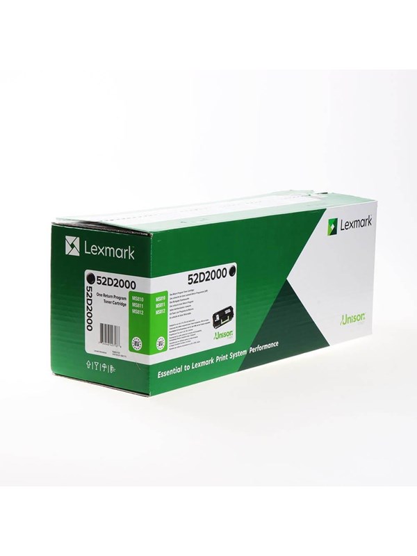 Lexmark 522 - Black Toner - Laser toner Svart