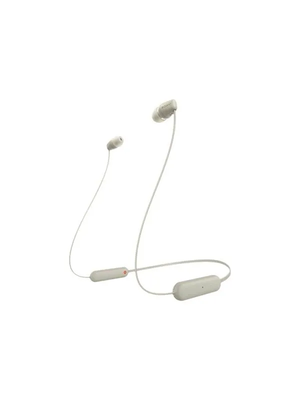 Sony WI-C100 - Wireless In-ear Headphones - Beige