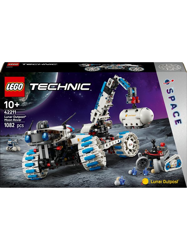 LEGO Technic 42211 Lunar Outpost™ månerover-romkjøretøy