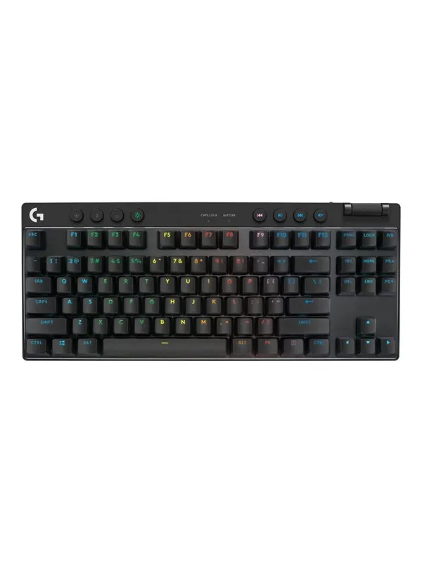 Logitech G PRO X TKL - Gamingtastatur - Nordisk - Svart