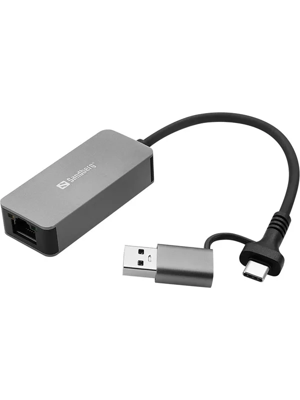 Sandberg USB-C to 2.5G Ethernet Adapter
