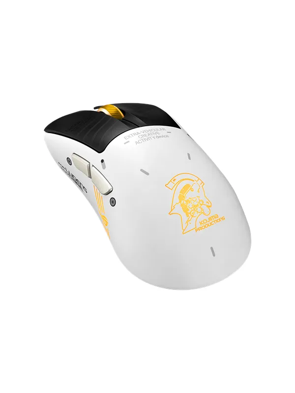 ASUS ROG Keris II Origin - Kojima Edition - Gaming mus - Optisk - 5 - Hvit med RGB lys