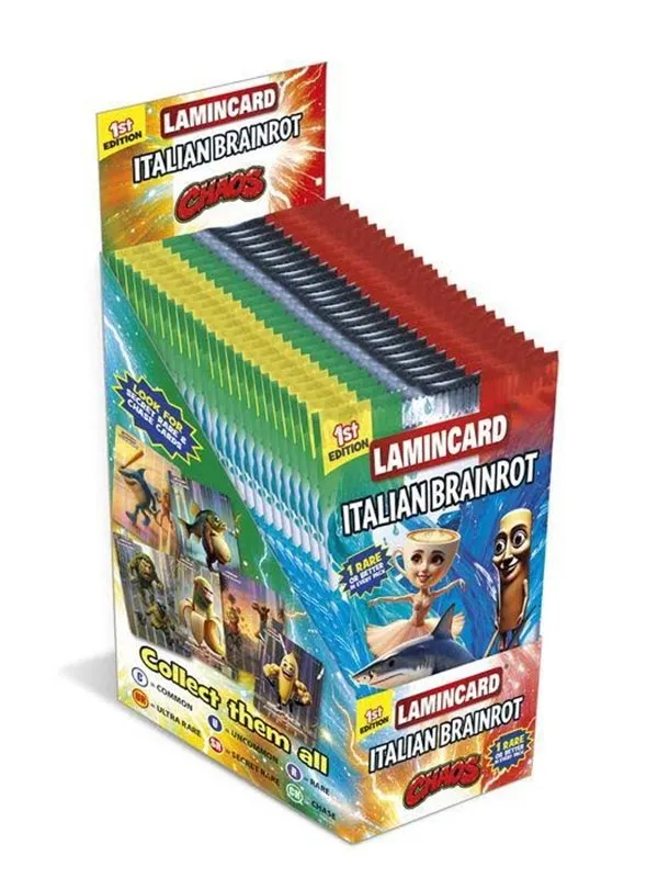 Brainrot Collectible Cards 5 Pack (wave 3) - display with 24
