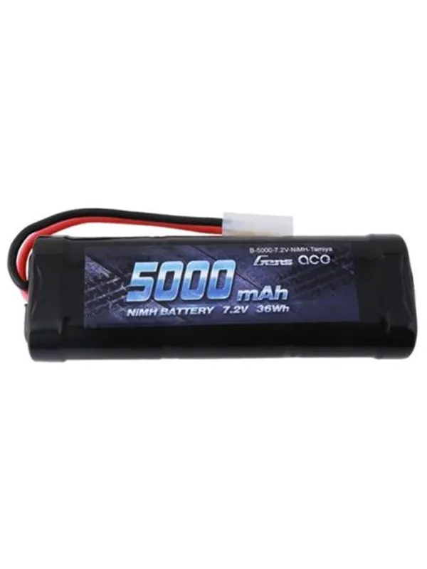 Gens ace &Tattu 5000 mAh 7.2 V NiMH Tamiya battery