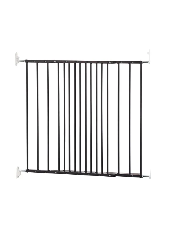 BabyDan MultiDan sikkerhetsgrind, svart, 62,5-106,8 cm