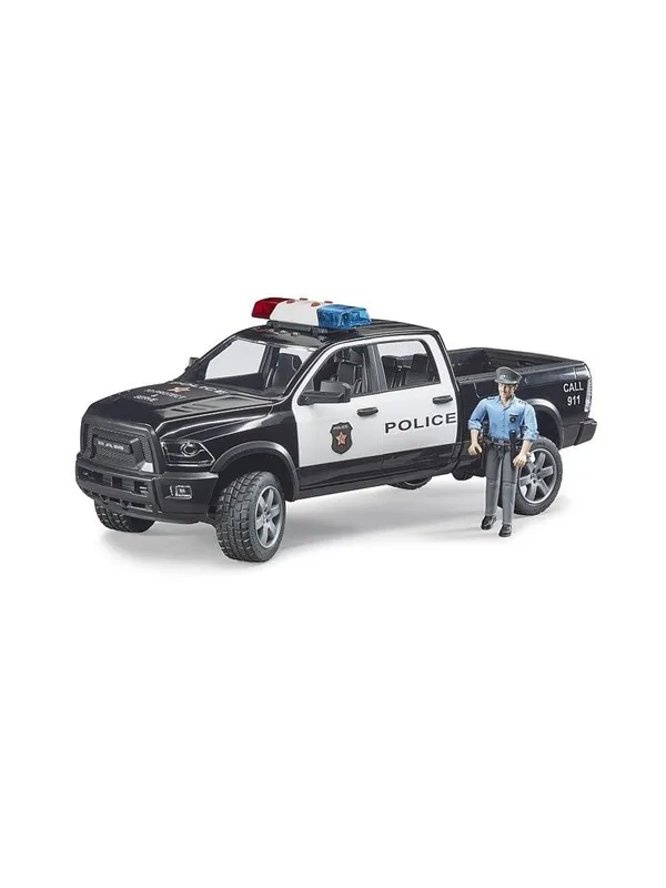 Bruder RAM 2500 Police truck with policeman