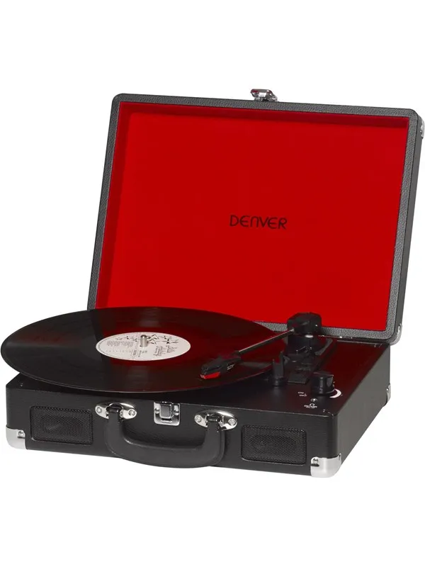 DENVER VPL-120 - turntable - Platespiller Svart