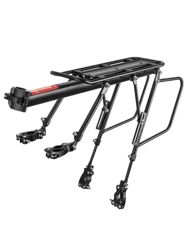 Rockbros 33210004001 bicycle rack with shelf - black