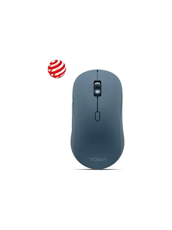 Lenovo Yoga - mouse - Bluetooth 5.3 - tidal teal - Mus - Optisk - 8 - Blå