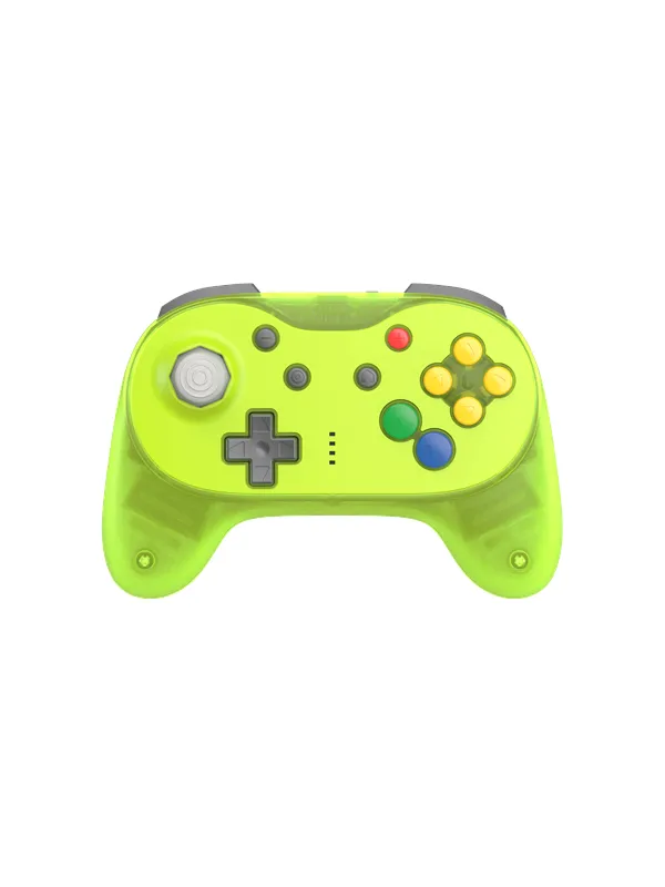 Retro Fighters Brawler64 Pro - Extreme Green - Wireless Controller - Nintendo 64
