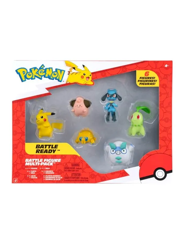 Pokemon BATTLE FIGURE 6 PK