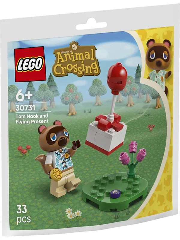 LEGO Animal Crossing 30731 Tom Nook og svevende gave