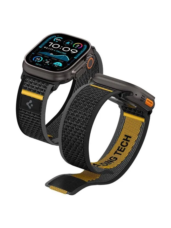 Spigen Athlex Air Active Band - black - Apple Watch 49mm/46mm/45mm/44mm