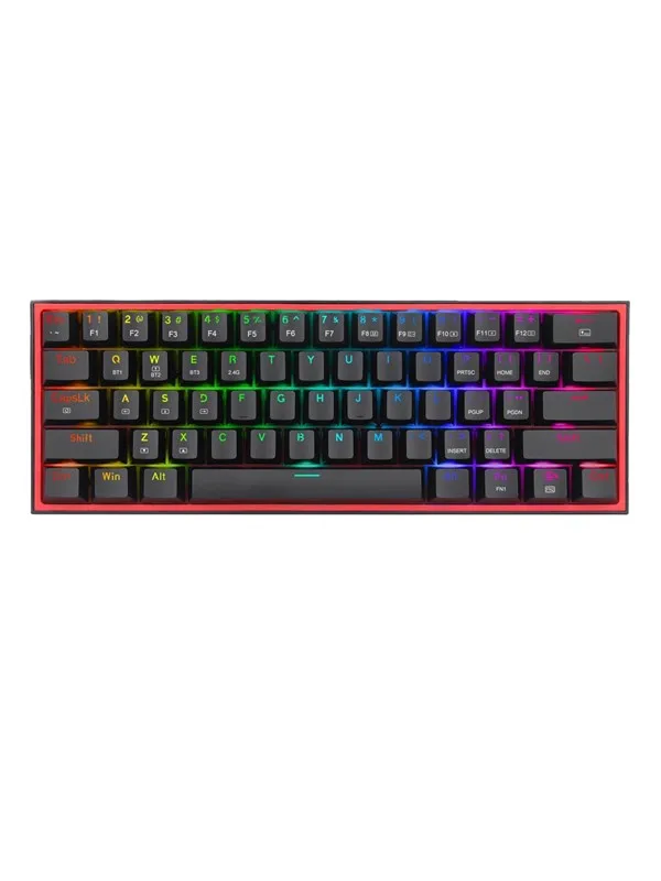 REDRAGON K616-RGB Fizz Pro - Gamingtastatur - Uten numpad - Engelsk (USA) - Svart