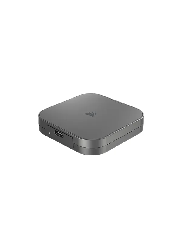 Corsair EX400U Portable SSD - 1TB - Ekstern SSD - Grå - USB4