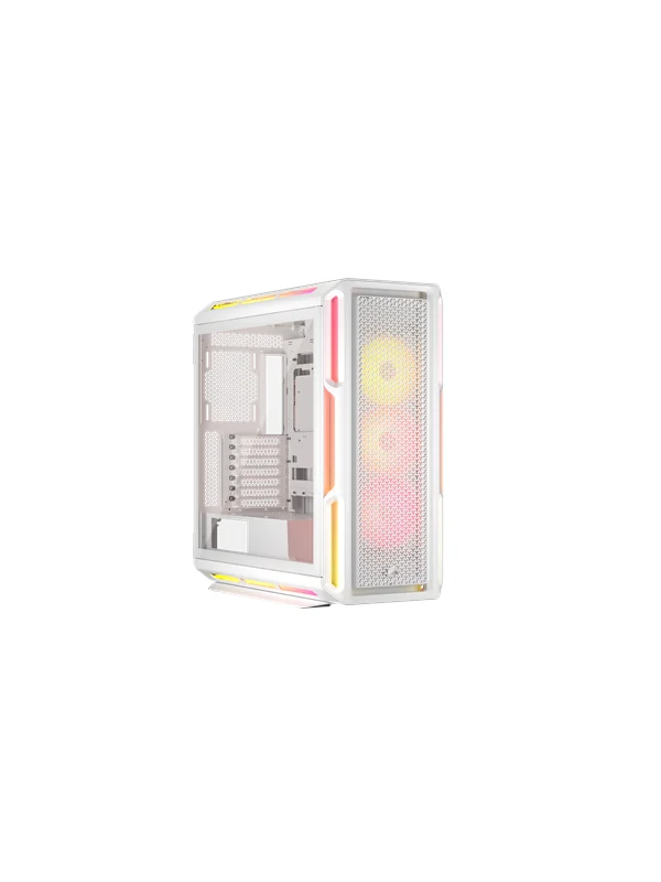 Corsair iCUE LINK 5000T LX RGB White - Kabinett - Miditower - Hvit