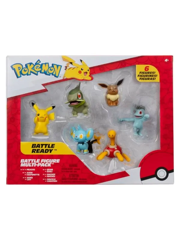 Pokemon Battle Figure Multi-Pack (6 Figures)