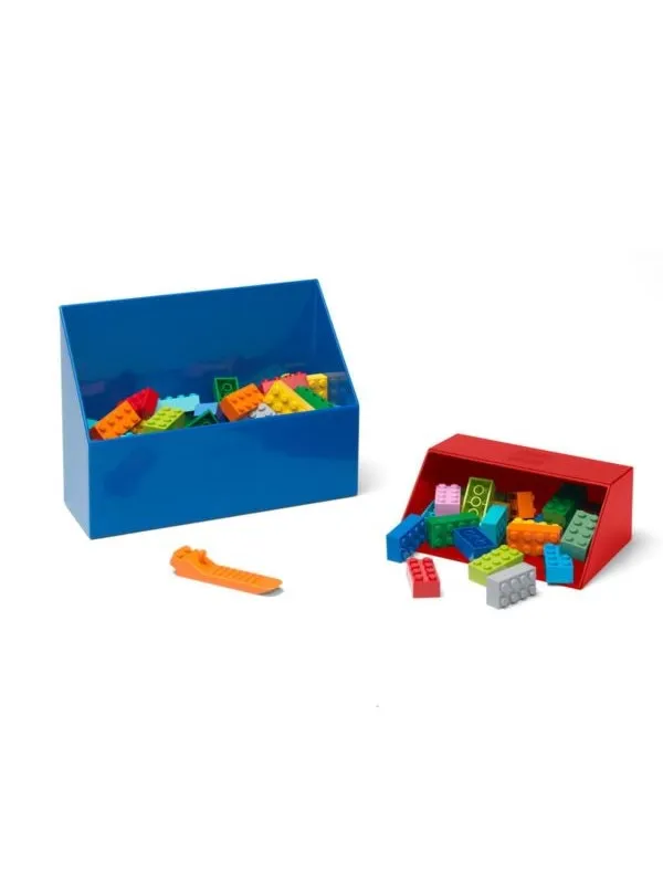 LEGO BRICK SCOOPER SET (2pcs) - Black/ grey
