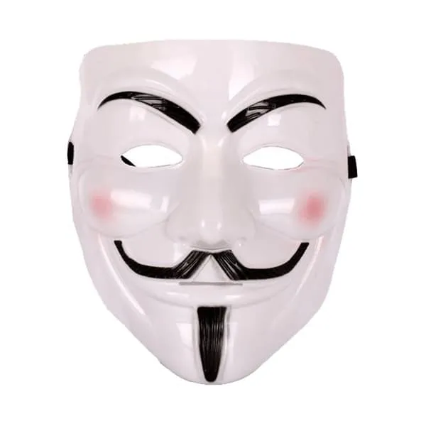 3-pack Guy Fawkes / V for Vendetta / Anonym maske