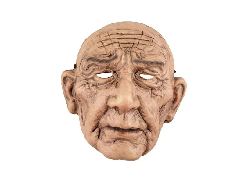Gammel mand maske