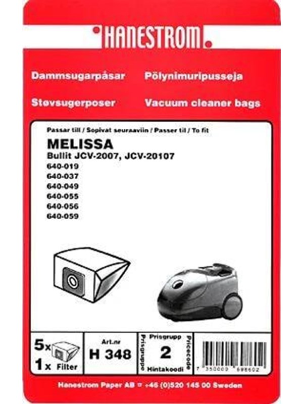 hanestroem Vacuum Cleaner Bags - 5 pcs