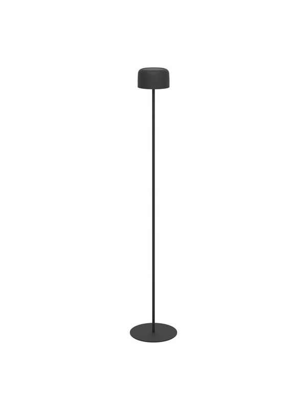 EGLO ROCCANOVA-L SOLCELLE GULVLAMPE M/TOUCH SVART