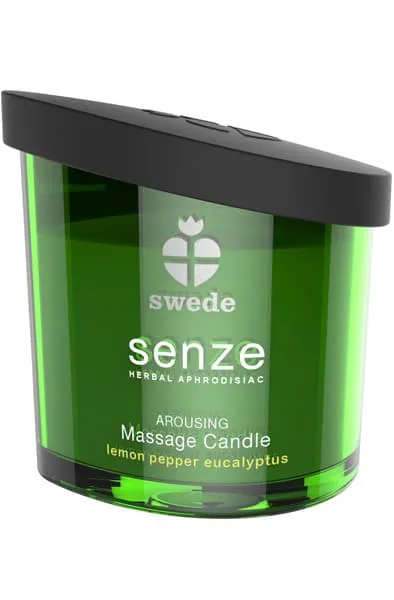 Senze Massage Candle Lemon Pepper Eucalyptus 50ml