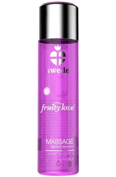 Fruity Love Massage Sweet Raspberry Rhubarb 60ml Massasjeolje