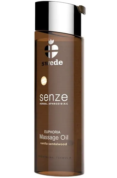 Senze Euphoria Massage Oil Vanilla Sandalwood 150ml Massasjeolje