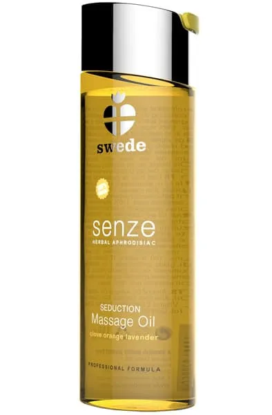 Senze Seduction Massage Oil Clove Orange Lavender 75ml Massasjeolje
