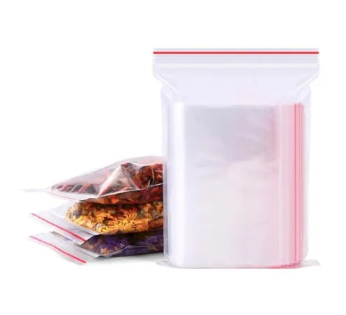 100-pakning - 4x6 cm Ziplock / Zip Lock Bags / Zip Lock Bags