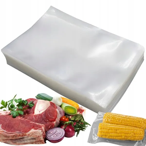 Vakuumpose 50-pakning 15×20 cm - For riflet forseglingsmaskin