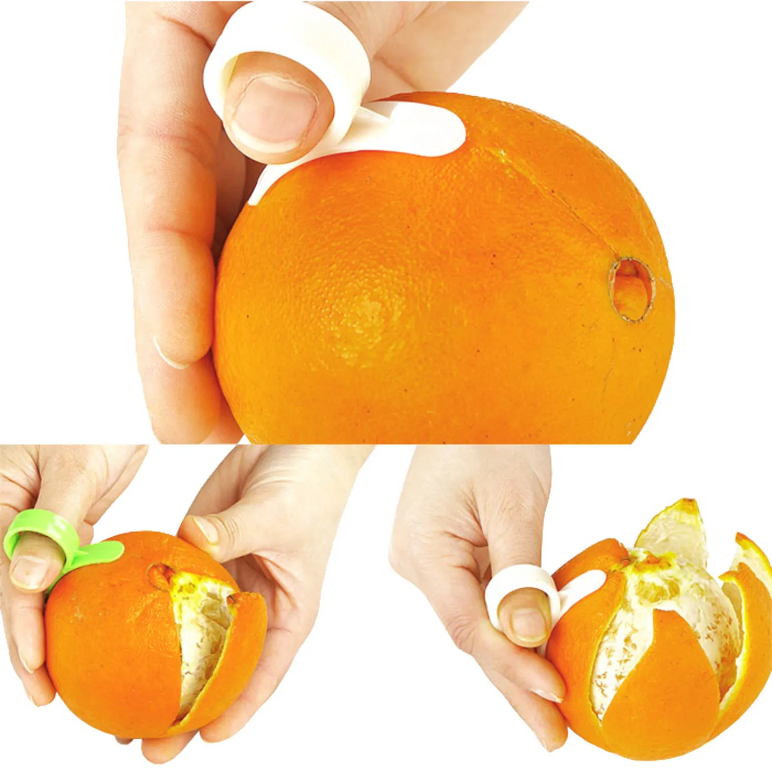 4-Pak - Appelsinskreller / Fruktskreller / Skrell Appelsin - 4-Pack