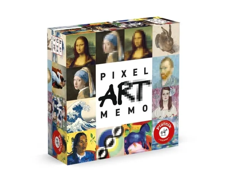 PIATNIK Memory treningsspill &ldquo;Pixel Art&ldquo;