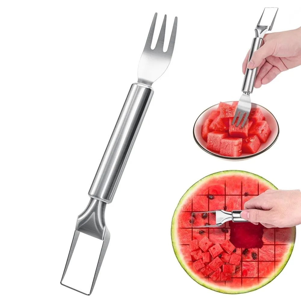 Vannmelon Vannmelonkutter Fruktgaffel Kjøkkenverktøy
