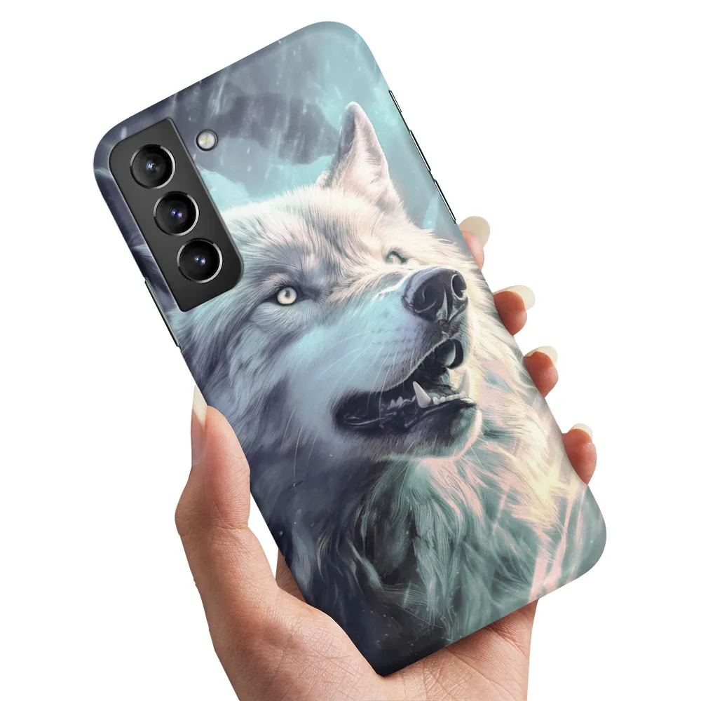 Deksel / Mobildeksel til Samsung Galaxy S21 - Wolf