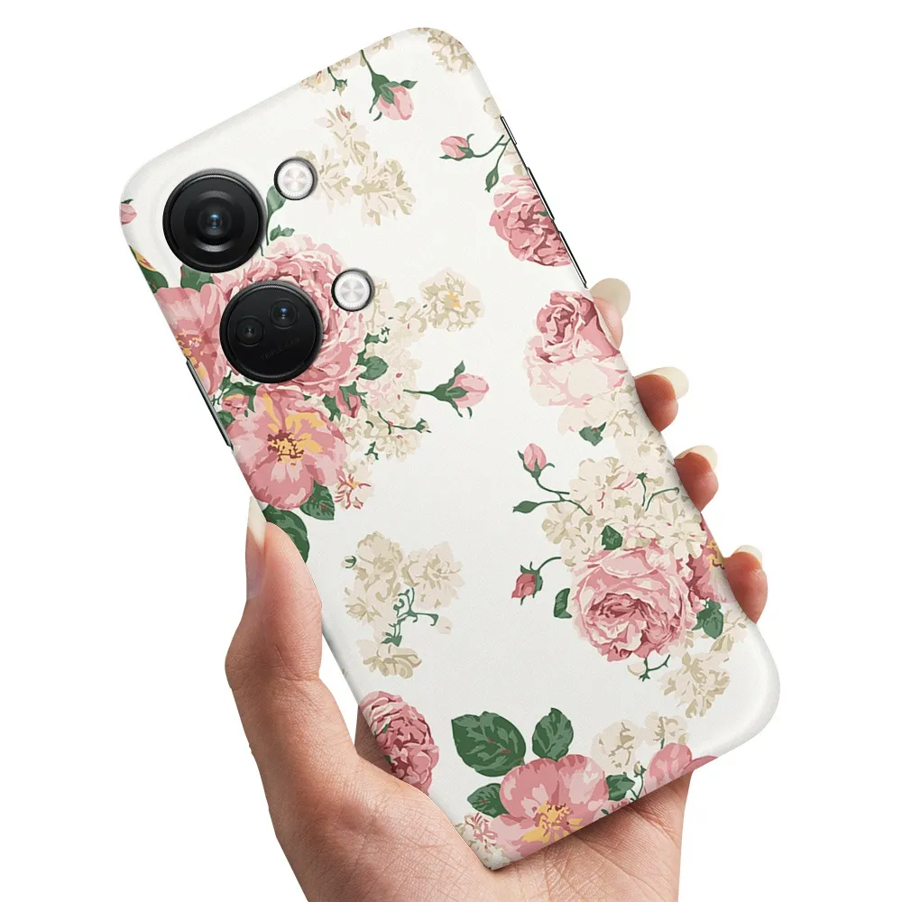 Deksel / Mobildeksel til OnePlus Nord 3 5G - Retro Blomster
