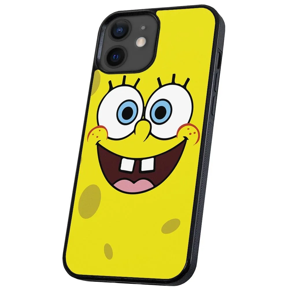iPhone 12 Mini - Deksel/Mobildeksel Svampebob