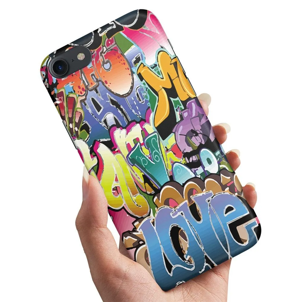 Deksel / Mobildeksel til iPhone 7 / 8 / SE - Graffiti