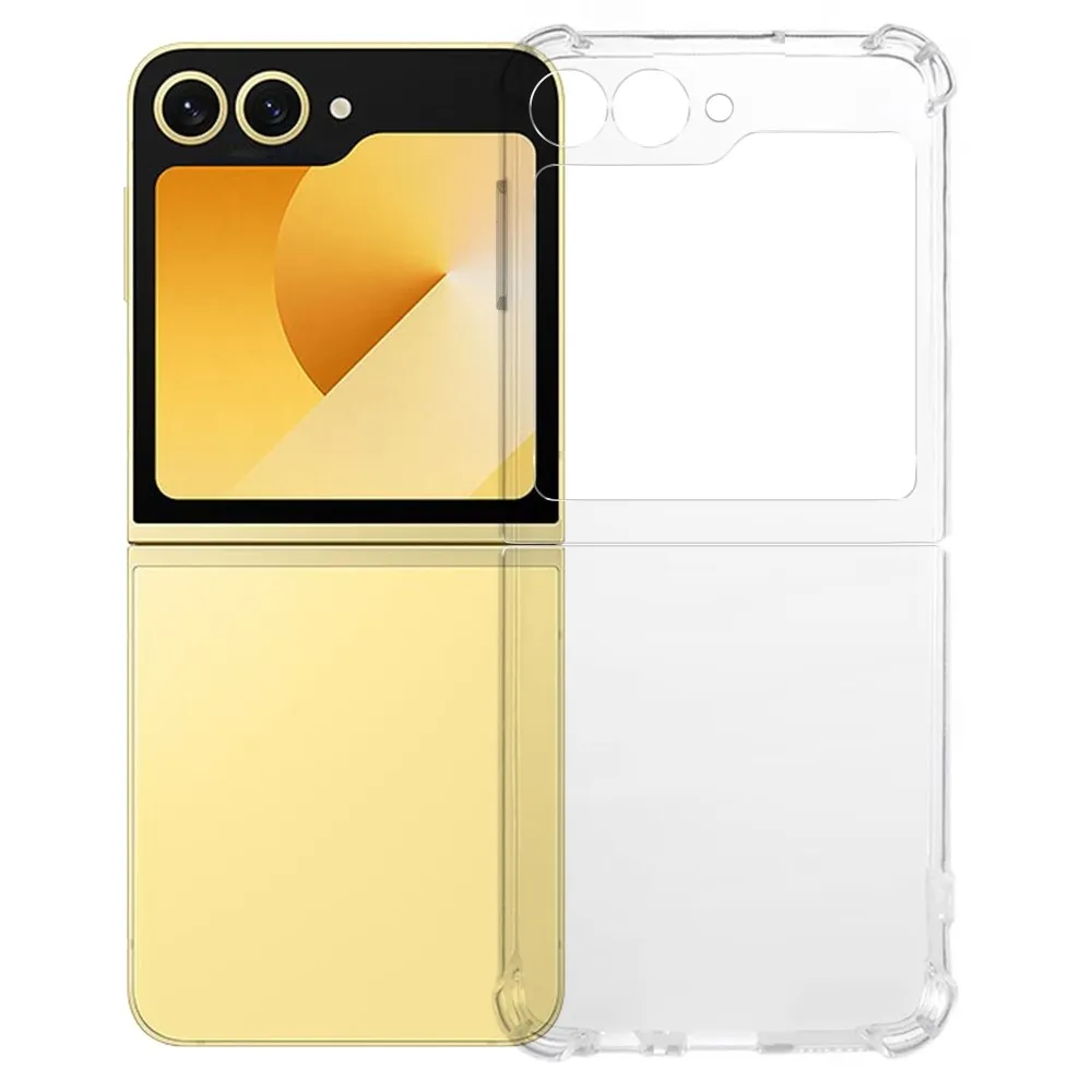 For Samsung Galaxy Z Flip7 5G Deksel 1,5mm TPU Støtsikkert Telefondeksel